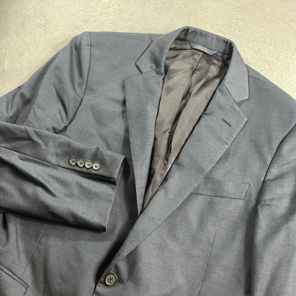 Brooks Brothers 1818 Regent Blazer Vitale Barberis Canonico Wool Navy Blue 40S
